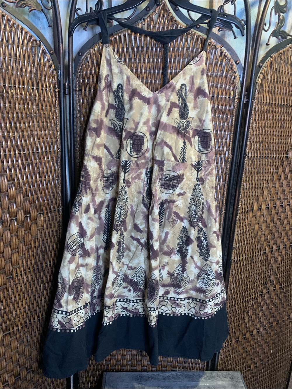 Vintage Cotton Baby Doll Dress Size 3X
